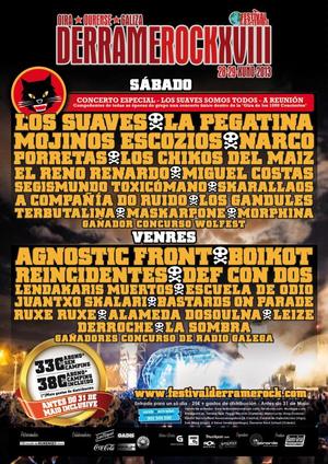 Lendakaris Muertos en el Festival Derrame Rock