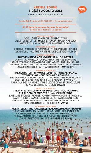 Grises en el Arenal Sound 2013