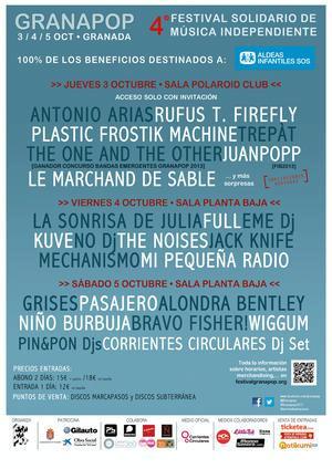 Plastic Frostik Machine en el Festival GranaPop 2013