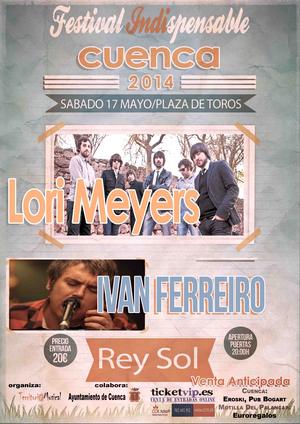 Festival de Lori Meyers + Iván Ferreiro + Rey Sol en Cuenca