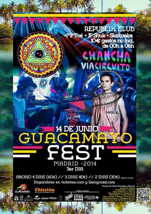 Guacamayo Fest 3er Día - Picnic Tropical en Madrid