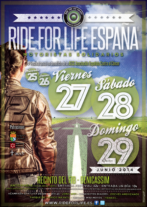 Sailor Smile en el Ride For Life 2014