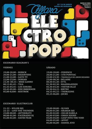 Festival ElectroPop Alfara 2014