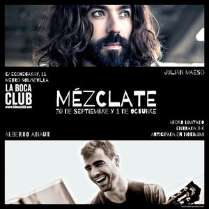 Julián Maeso con Alberto Anaut en Madrid dentro del ciclo Mézclate