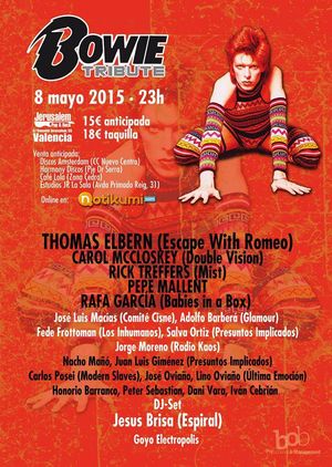 Bowie Tribute en Valencia