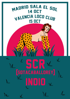 Indio + SCR en Valencia