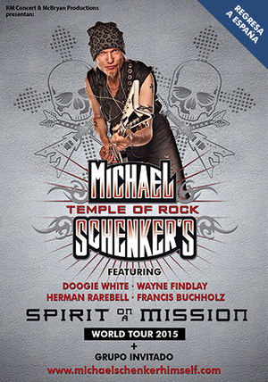 Michael Schenker + The Golden Grahams en Pamplona