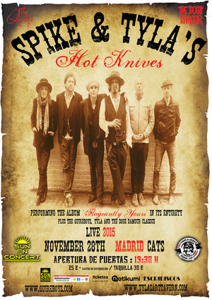 Tyla & Spike + The Golden Grahams en Madrid