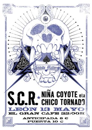 SCR + Niña Coyote eta Chico Tornado en León