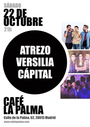 Atrezo + Versilia + Cápital en Madrid