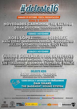 DELESTE 2016 ::: 4 y 5 de Noviembre
