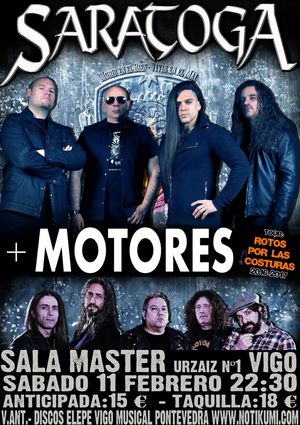 Saratoga + Motores en Vigo