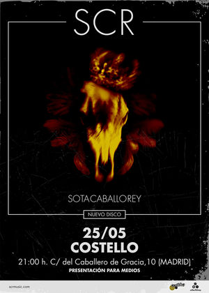 Disco SOTACABALLOREY + entrada concierto