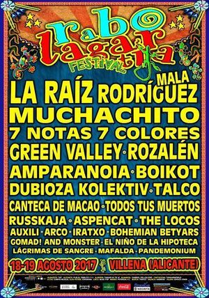 Festival Rabolagartija 2017
