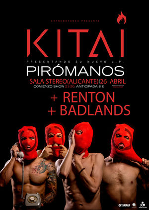KITAI + Renton + Badlands en Alicante