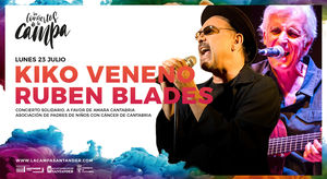 Kiko Veneno + Rubén Blades en Santander