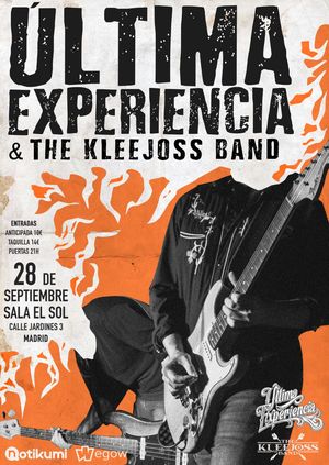 Última Experiencia + The Kleejos Band en Madrid