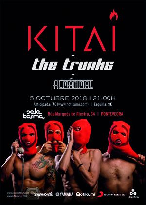 KITAI + The Trunks + Alma Animal en Pontevedra