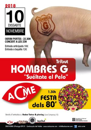 Hombres G en Cerdanyola del Vallès