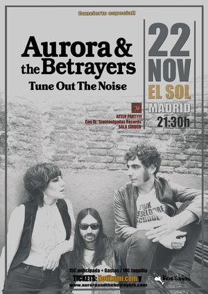 Aurora & The Betrayers en Madrid