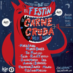 El festín de Carne Cruda: 10 años, 10 bandas