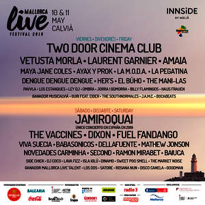 MALLORCA LIVE FESTIVAL - 10 y 11 de Mayo 2019