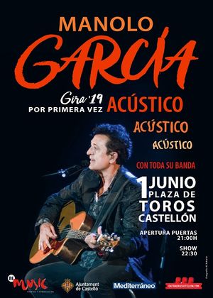 Evento de Manolo García en Castellón de la Plana