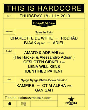 TIH: CHARLOTTE DE WITTE + RØDHÅD + AMATO & ADRIANI live + NYEGE NYEGE + ...