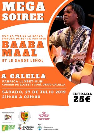 Baaba Maal en Calella