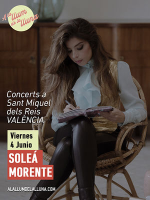 Soleá Morente en Valencia