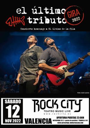 El Último Tributo en Valencia @Rock City