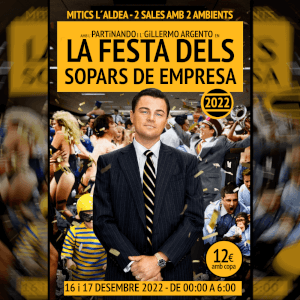 LA FESTA DELS SOPARS D´EMPRESA a MITICS