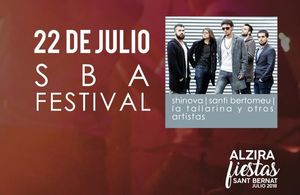SBA FESTIVAL en Alzira