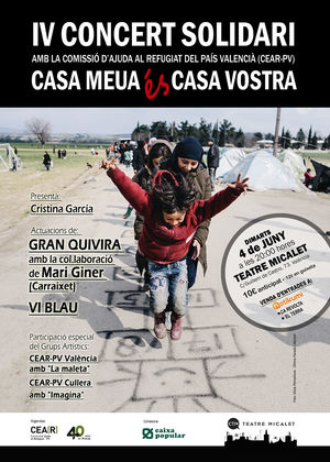 IV Concert Solidari amb CEAR PV "Casa Meua és Casa Vostra"