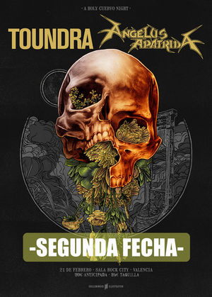 Toundra + Angelus Apatrida en Valencia @Rock City