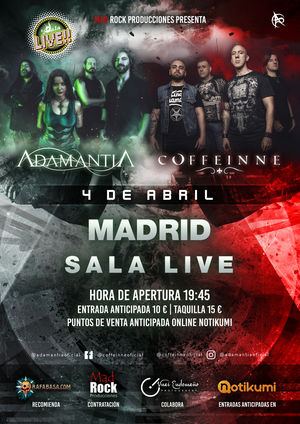 Adamantia + Coffeinne en Madrid