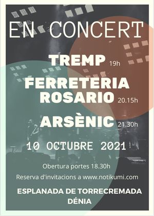 Tremp + Ferreteria Rosario + Arsènic a Dénia