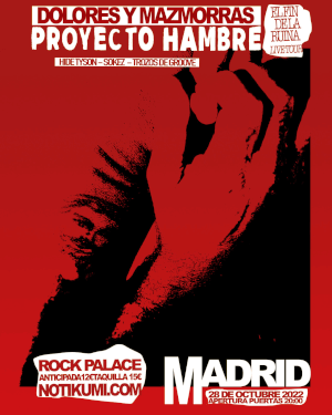 Hide Tyson, Sokez y Trozos de groove en Madrid