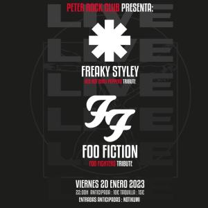FREAKY STYLEY y FOO FICTION en Valencia. Viernes 20 de enero del 2023