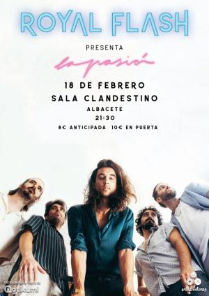 Concierto de The Royal Flash en Albacete
