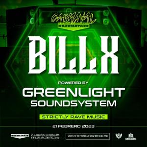 Carnival’ Rave - Billx & more con sonido de Green Light Soundsystem en Barcelona