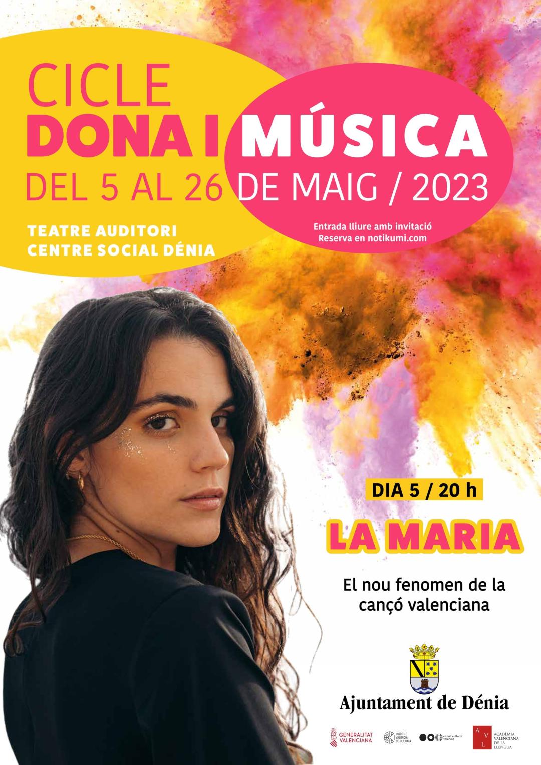 CICLE DONA I MÚSICA - "LA MARIA"