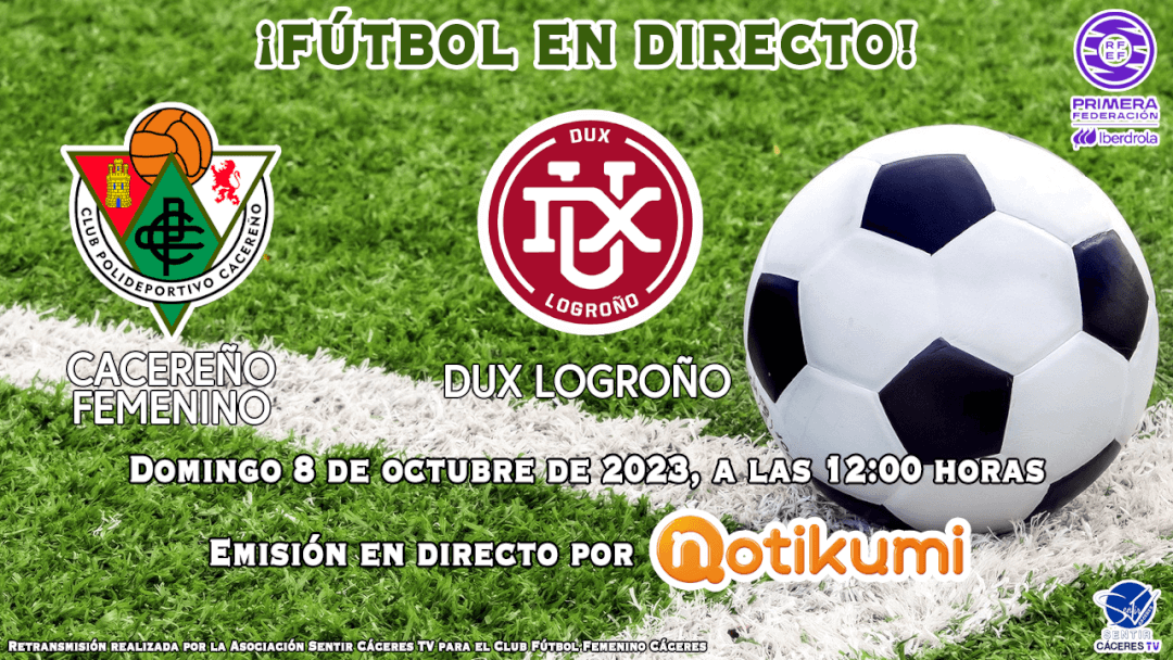 Tickets for Cacereño Femenino DUX Logroño (Primera Federación