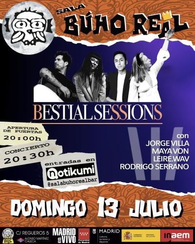BESTIAL SESSIONS en Madrid (Búho Real).