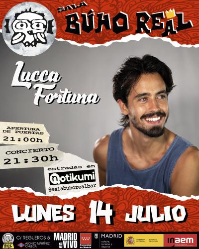 LUCCA FORTUNA en Madrid (Búho Real).