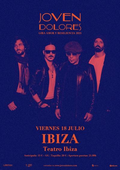Joven Dolores en Ibiza