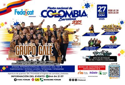 Fiesta Nacional de Colombia en Barcelona 2025