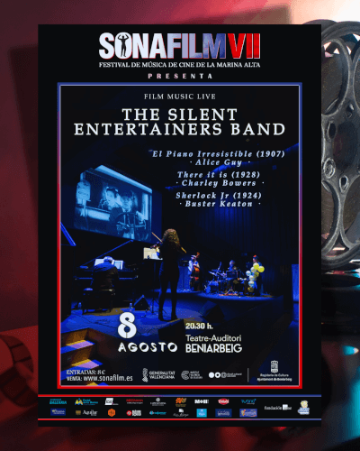 SONAFILM VII ‘Film Music Live’ – Concierto de cine mudo interpretado por The Silent Entertainers Band