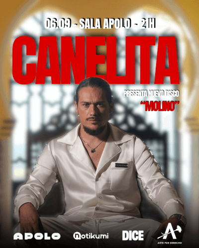 CANELITA BARCELONA PRESENTA SU NUEVO DISCO "MOLINO"