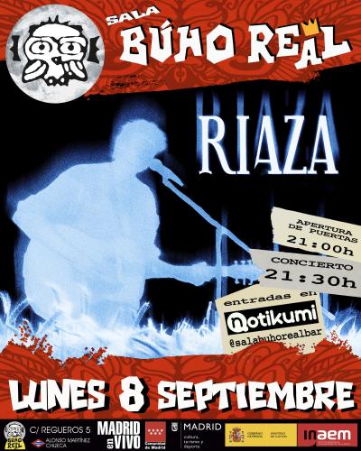 RIAZA en Madrid (Búho Real).